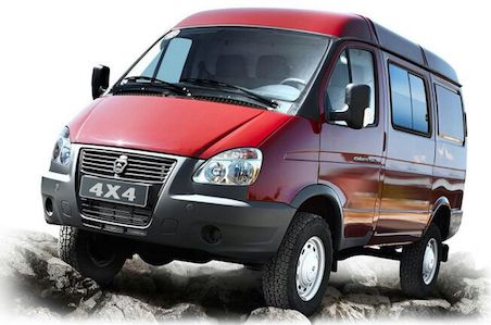 Minibus GAZELLE 14 places, 4 roues motrices, climatisés en location